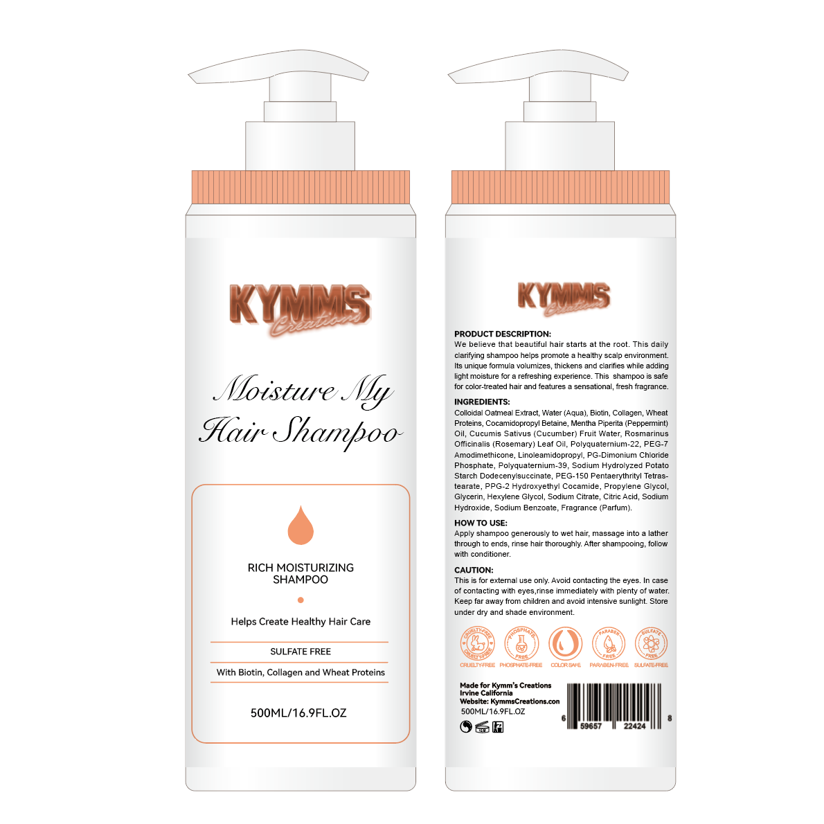 Hot Seller! New Moisture My Hair Shampoo and My Moisture Hair Conditioner