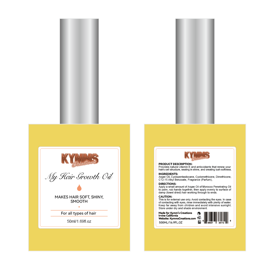 NEW!  My Scalp Anti-Hair Loss Shampoo and KC  Hair Growth Oil