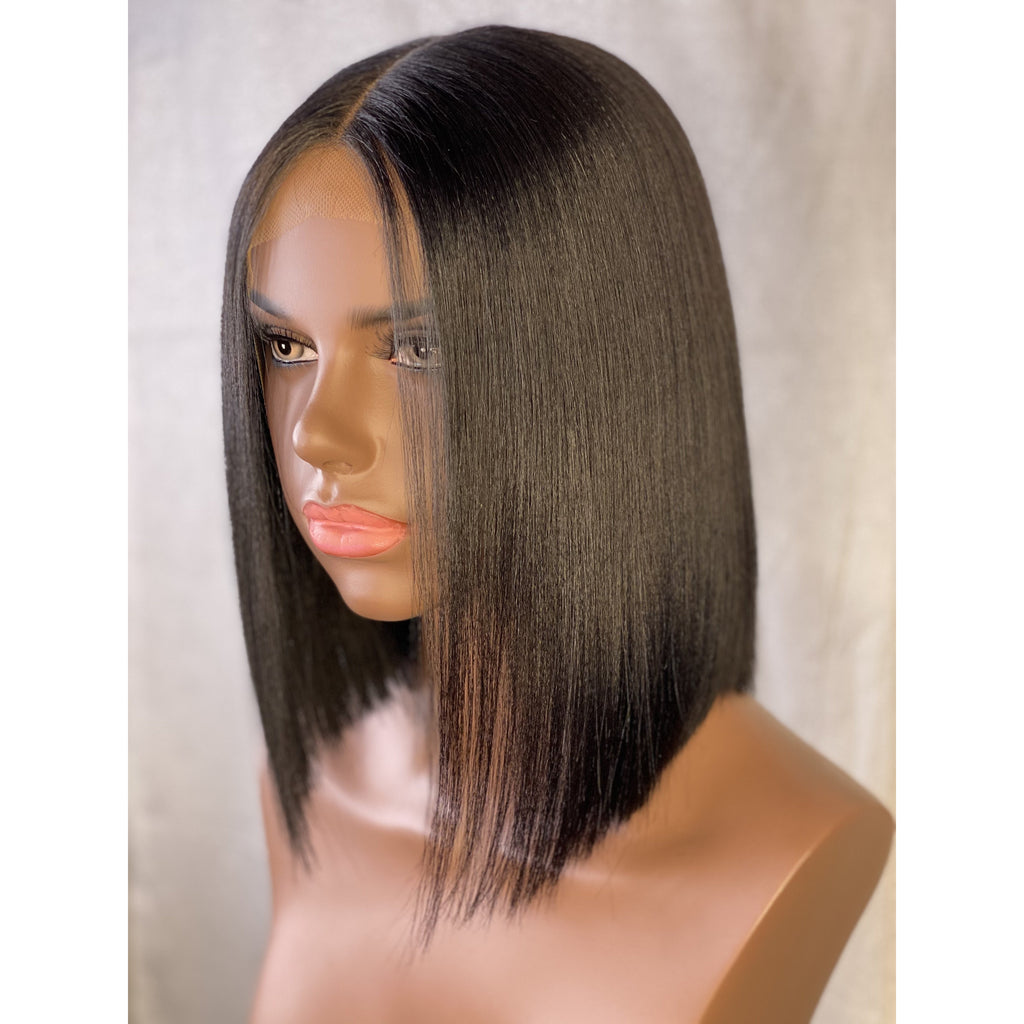 Ultra Thin Lace Straight Bob