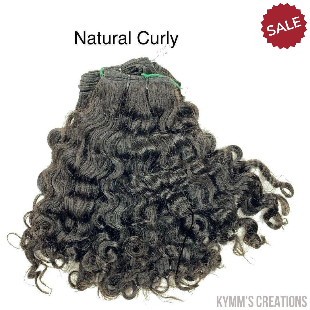 Indian Natural Curly Hair - Kymm's Creations