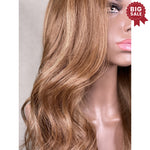 “ New”Ultra Thin Soft light Brown with blonde Soft lights