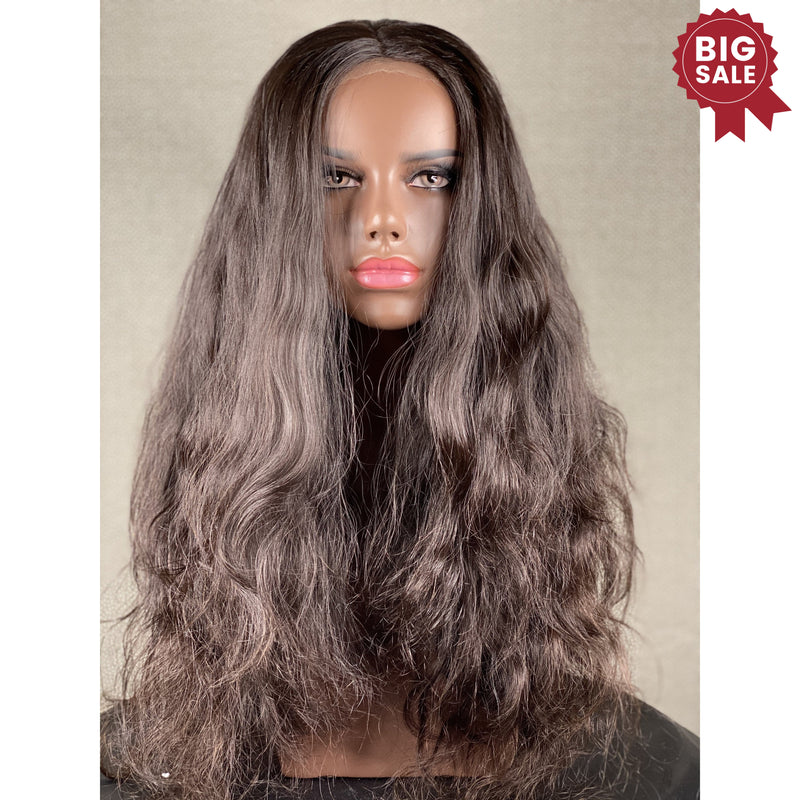 Ultra Thin Lace Front Indian Hair 23in